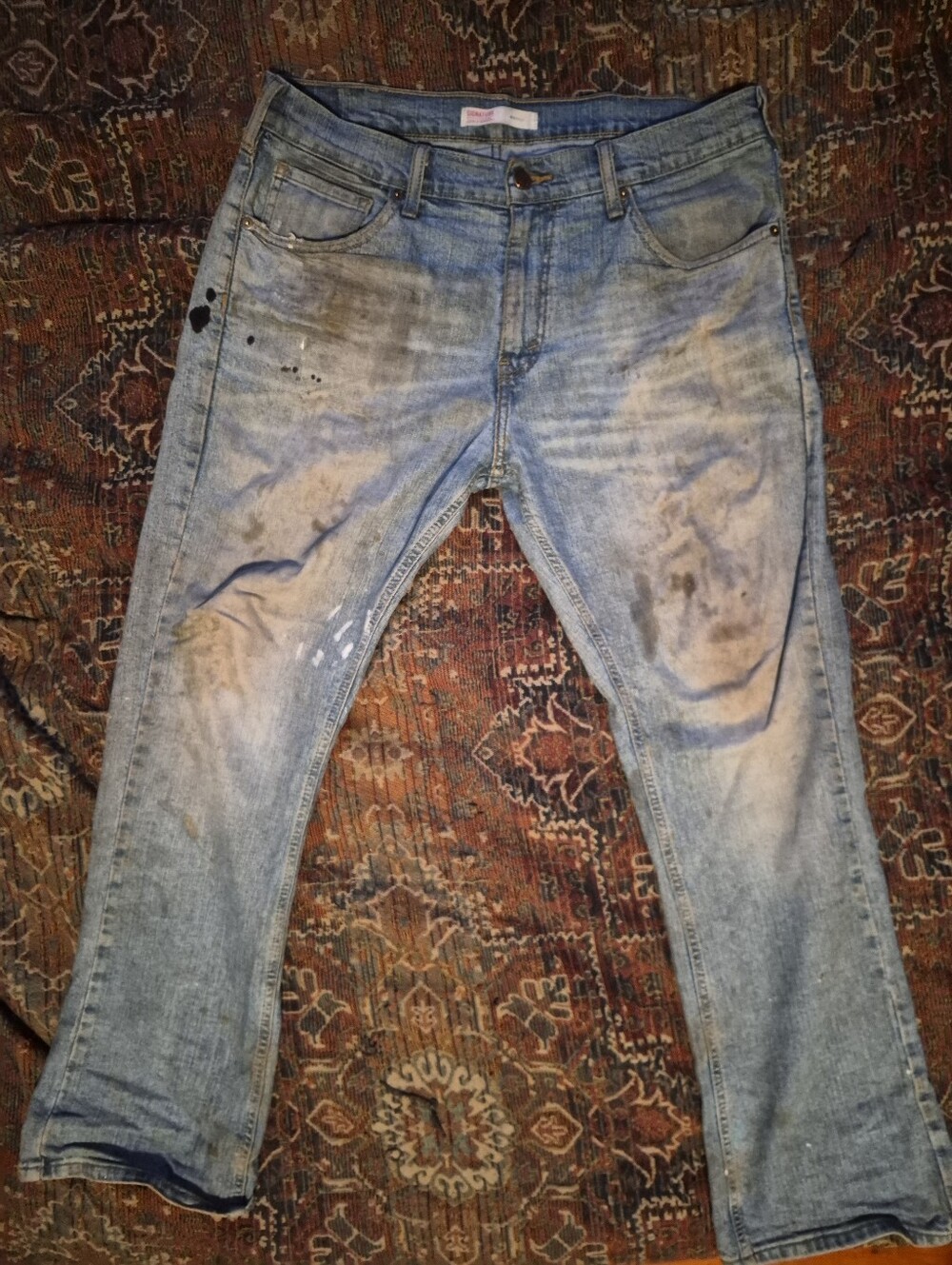 Mens Used Levi Work Pants 32/30